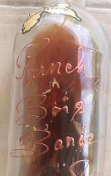 sorbet a la liqueur de la Gouadeloupe